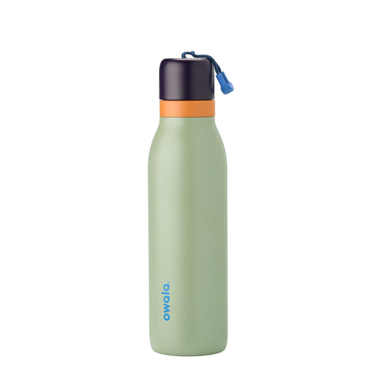 Owala FreeSip Twist Insulated Stainless Steel Water Bottle with Straw for Sports and Travel, BPA-Free, 18-oz