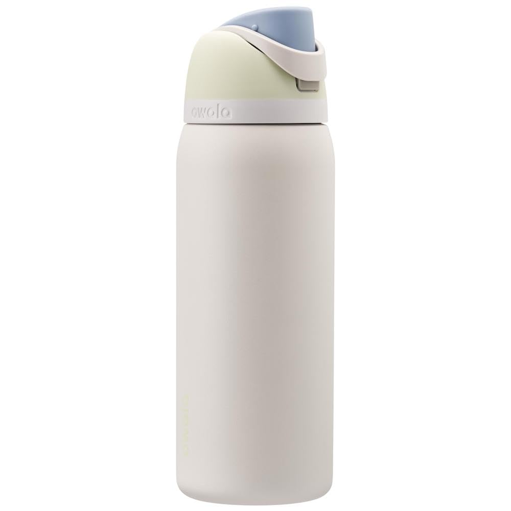 Owala FreeSip Insulated Stainless Steel Water Bottle with Straw, BPA-Free Sports Water Bottle, Great for Travel, 32 Oz