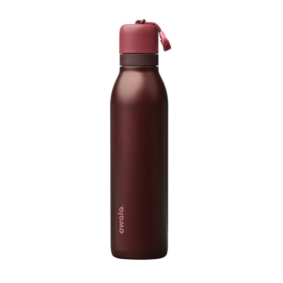 Owala FreeSip Twist Insulated Stainless Steel Water Bottle with Straw for Sports and Travel, BPA-Free, 24-oz
