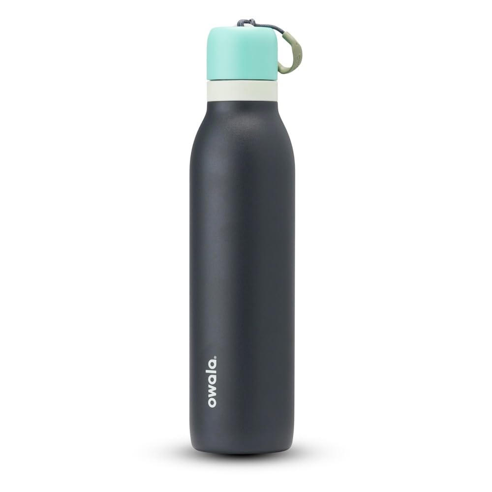 Owala FreeSip Twist Insulated Stainless Steel Water Bottle with Straw for Sports and Travel, BPA-Free, 24-oz