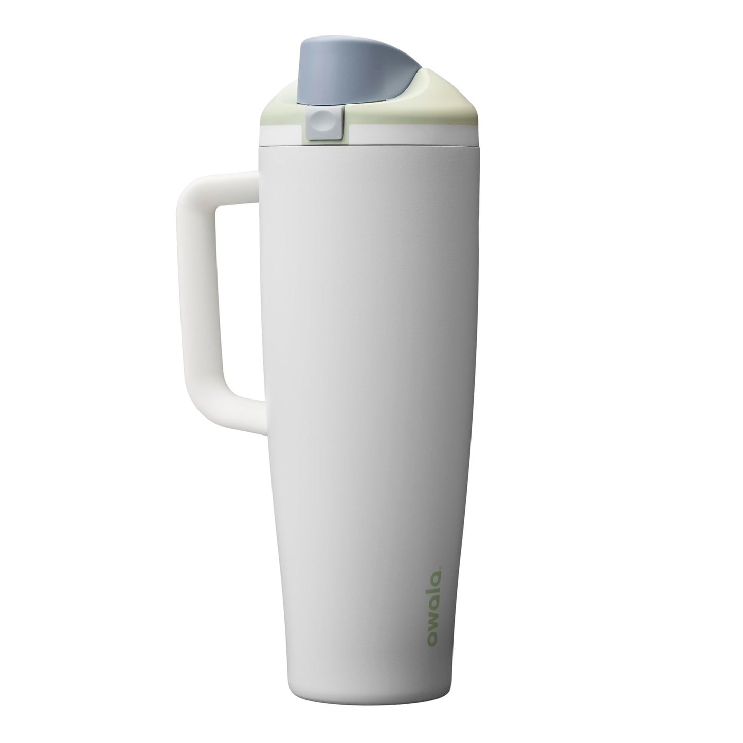 Owala FreeSip Tumbler Insulated Stainless Steel Water Bottle with Built-in Straw and Side Handle, For Travel, Work, School, and Sports, 40oz