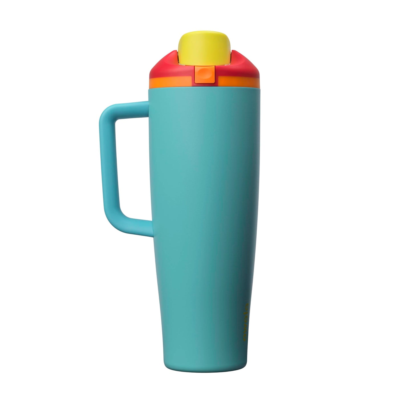 Owala FreeSip Tumbler Insulated Stainless Steel Water Bottle with Built-in Straw and Side Handle, For Travel, Work, School, and Sports, 40oz