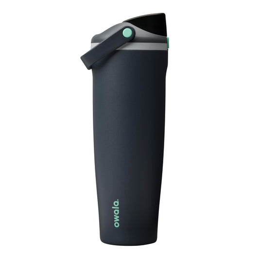 Owala FreeSip Sway Insulated Stainless Steel Water Bottle with Two-Way Spout, Built-In Straw and Bucket Handle, Made for Travel, School, and Sports, 40oz, BPA Free, Leak Proof
