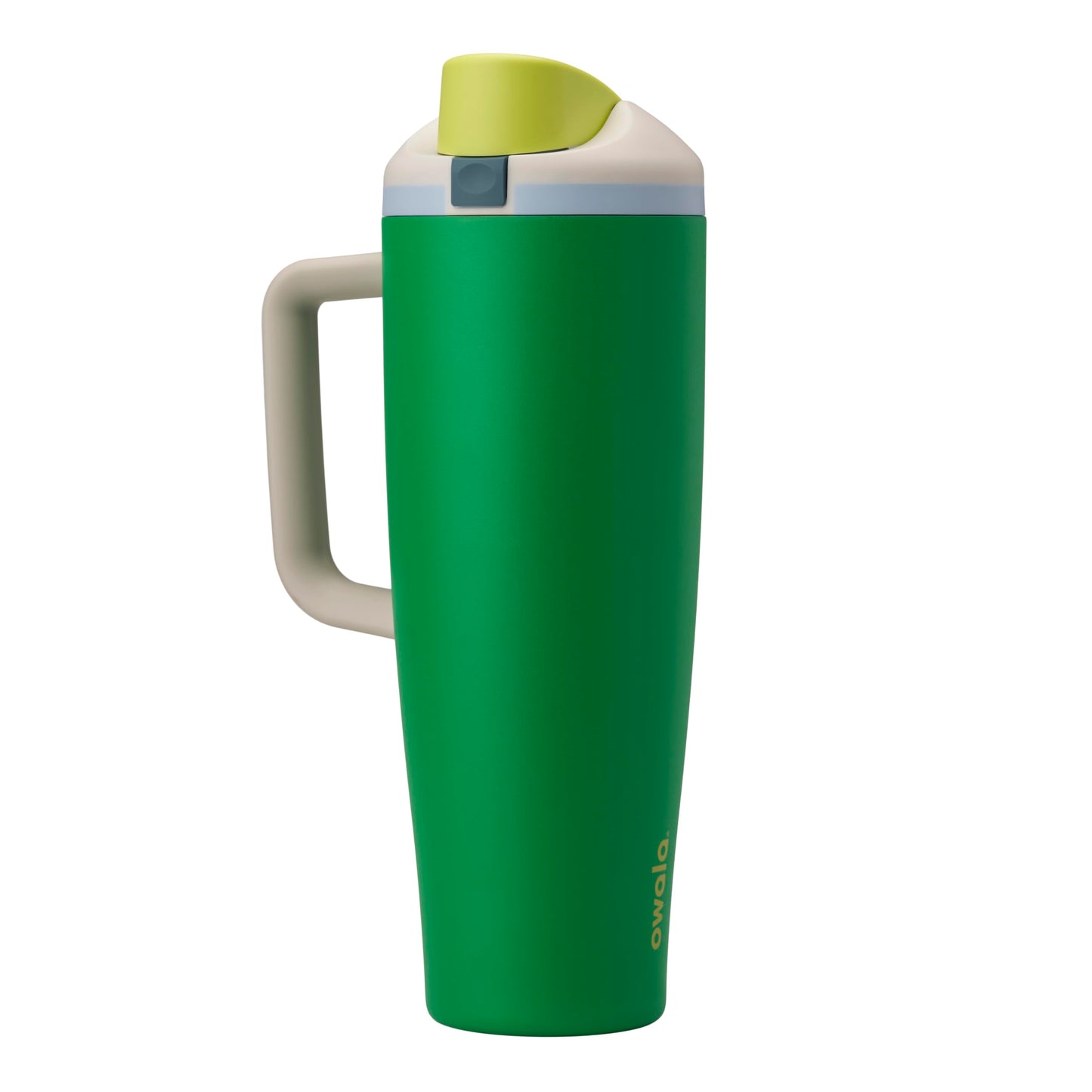 Owala FreeSip Tumbler Insulated Stainless Steel Water Bottle with Built-in Straw and Side Handle, For Travel, Work, School, and Sports, 40oz